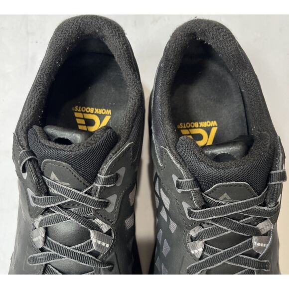 Ace 73000 Men\'s‎ Black Gray Phantom Aluminum Toe Slip Resistant Shoes Size 9.5 main image 7
